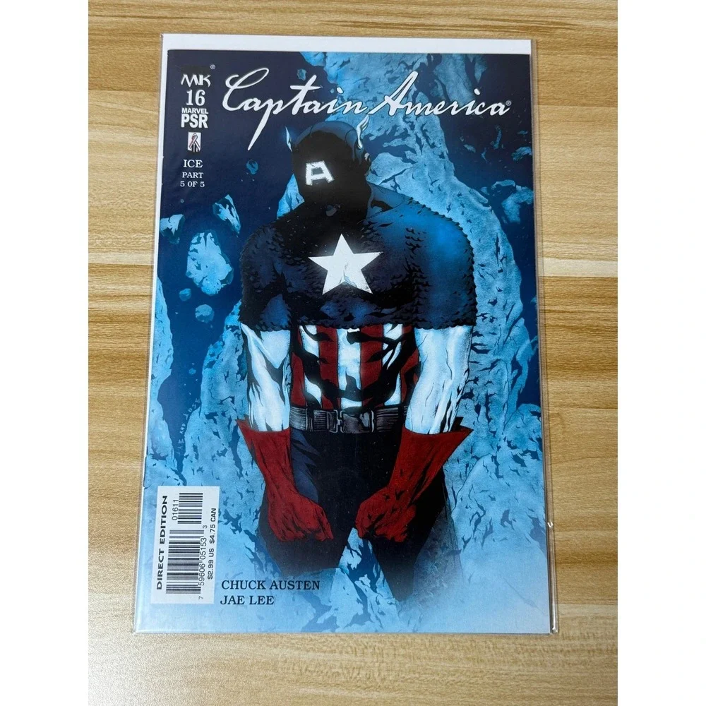 Captain America #16‎ Marvel Comic Part 5 of 5 Chuck Austen Jae Lee
